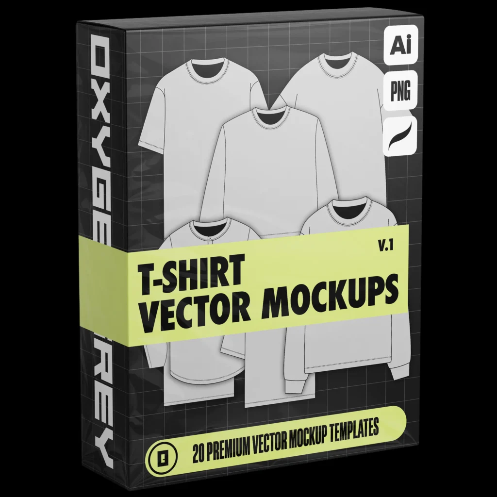 T-shirt Vector OxygenGrey