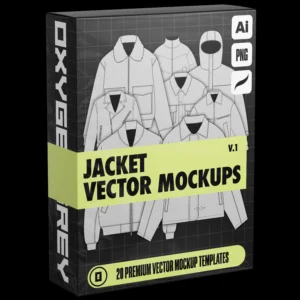 Jacket Vector Mockups Vol1 OxygenGrey